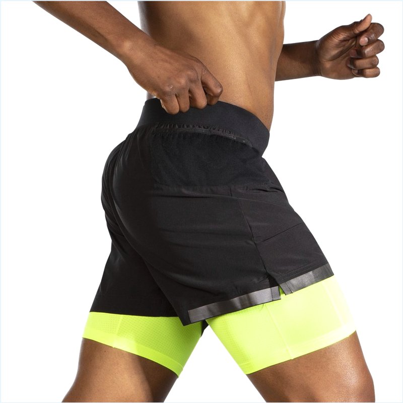  Carbonite 5" 2-in-1 Short : 070 Black/Nightlife