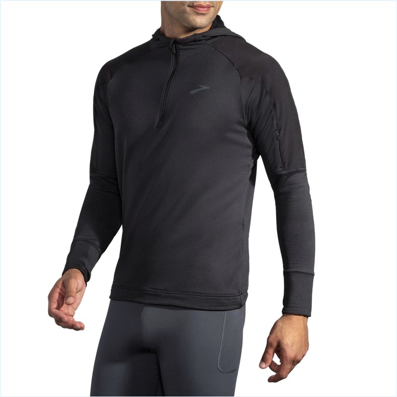  Notch Thermal Hoodie : 001 Black