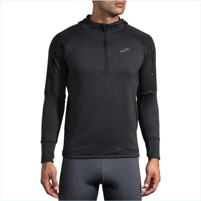  Notch Thermal Hoodie : 001 Black