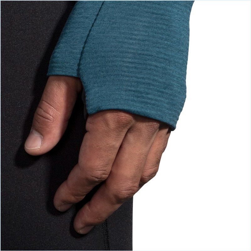  Notch Thermal Hoodie : 446 Heather Alpine/Black