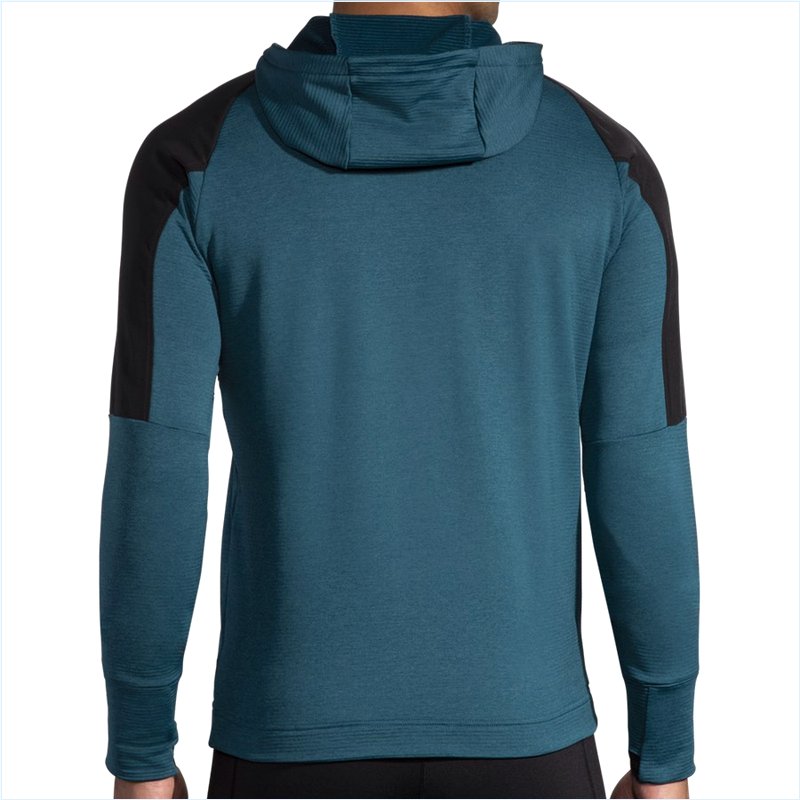  Notch Thermal Hoodie : 446 Heather Alpine/Black