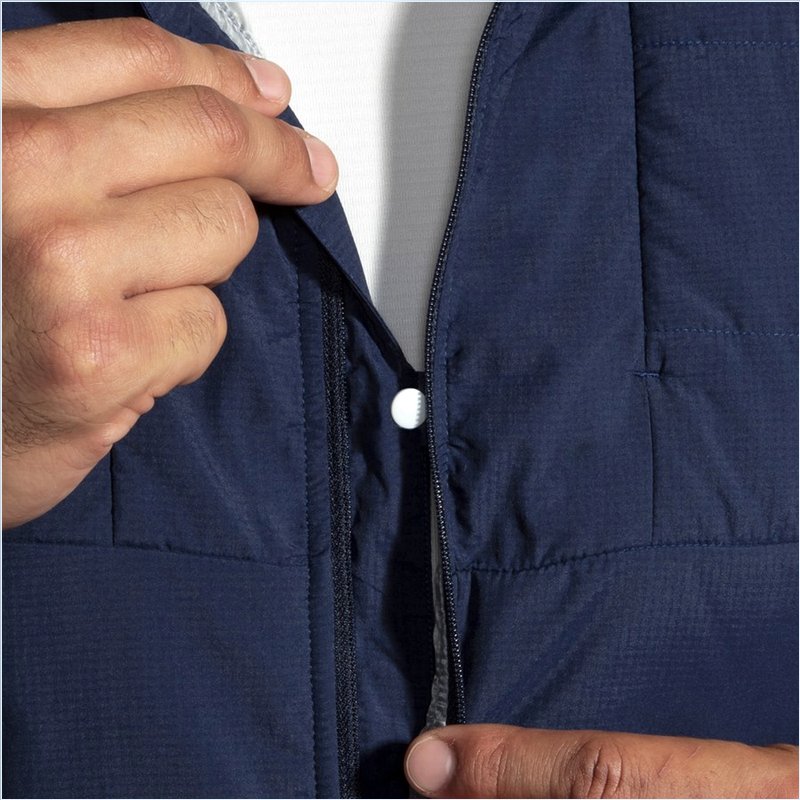  Shield Hybrid Vest : 439 Navy/Icy Grey