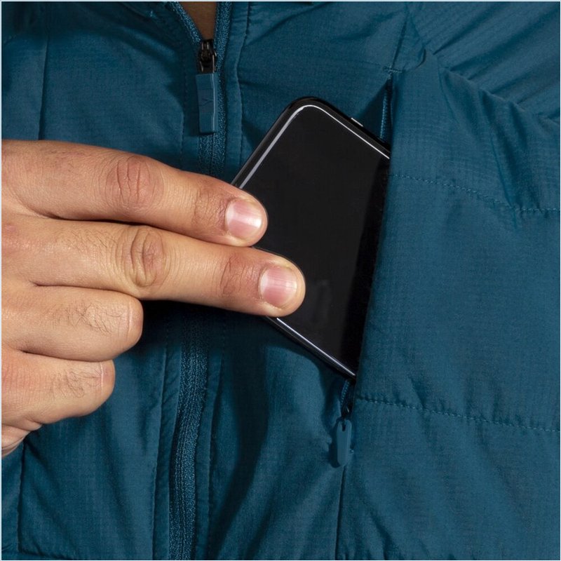  Shield Hybrid Vest : 458 Alpine/Electric Blue