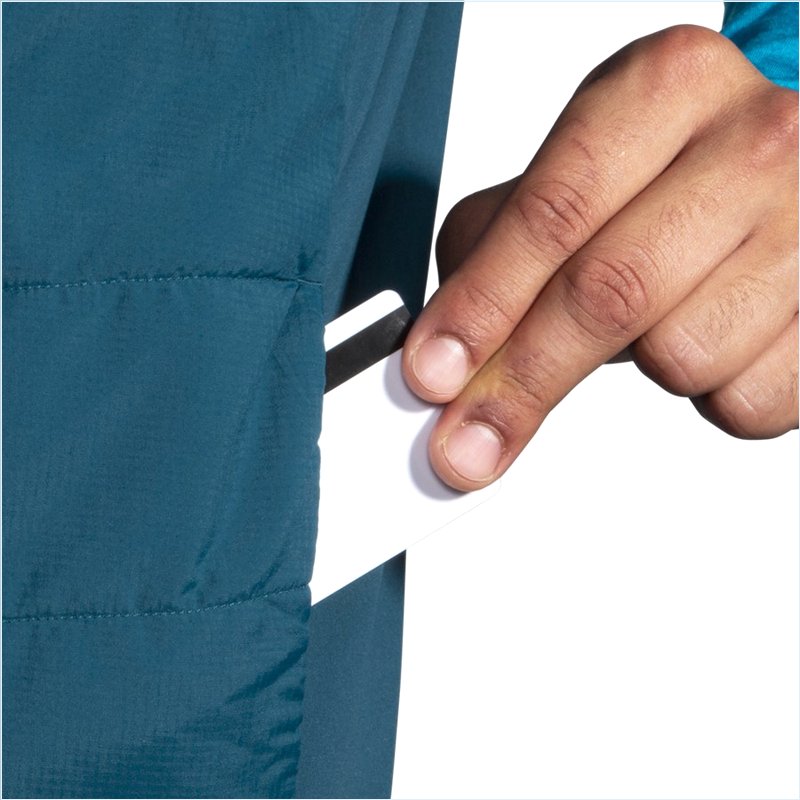  Shield Hybrid Vest : 458 Alpine/Electric Blue
