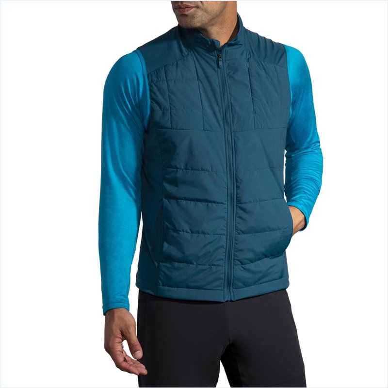  Shield Hybrid Vest : 458 Alpine/Electric Blue