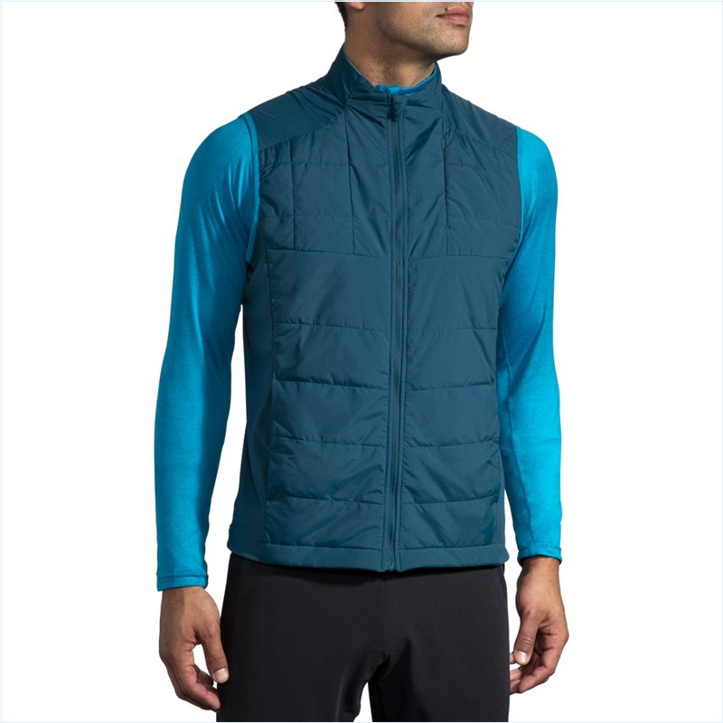  Shield Hybrid Vest : 458 Alpine/Electric Blue