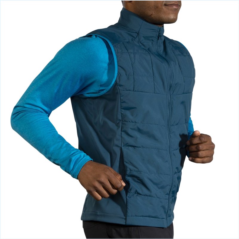  Shield Hybrid Vest : 458 Alpine/Electric Blue