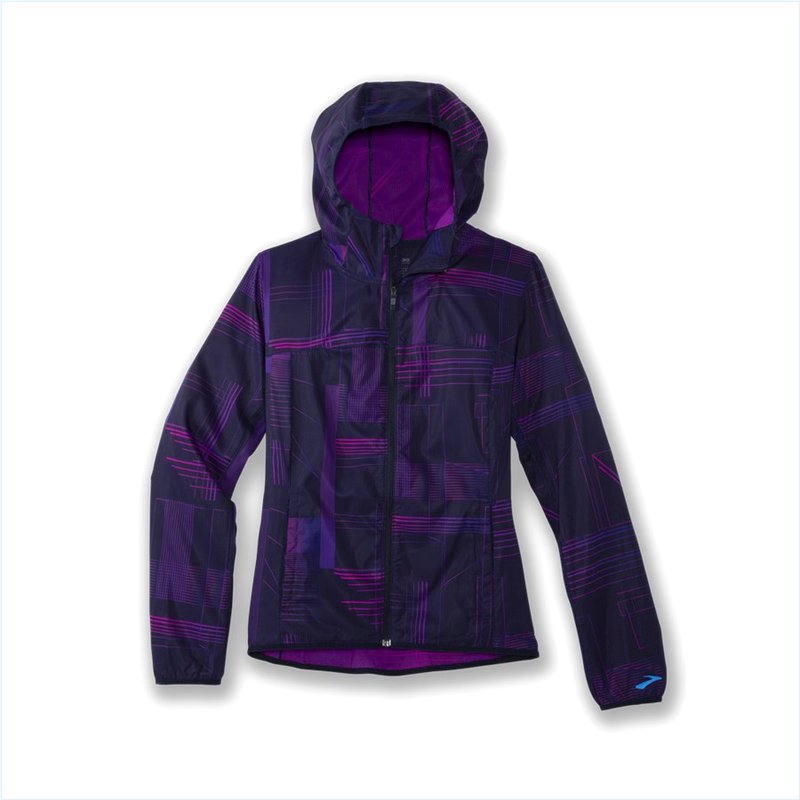  Canopy Jacket : 436 Matrix Navy Print