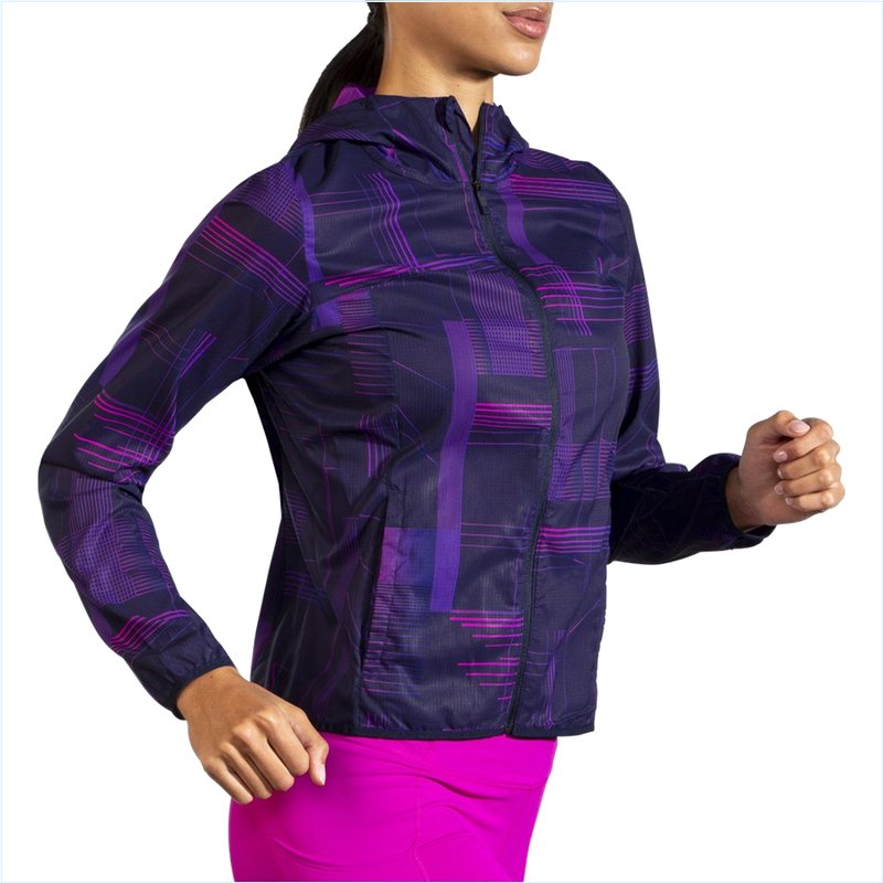  Canopy Jacket : 436 Matrix Navy Print