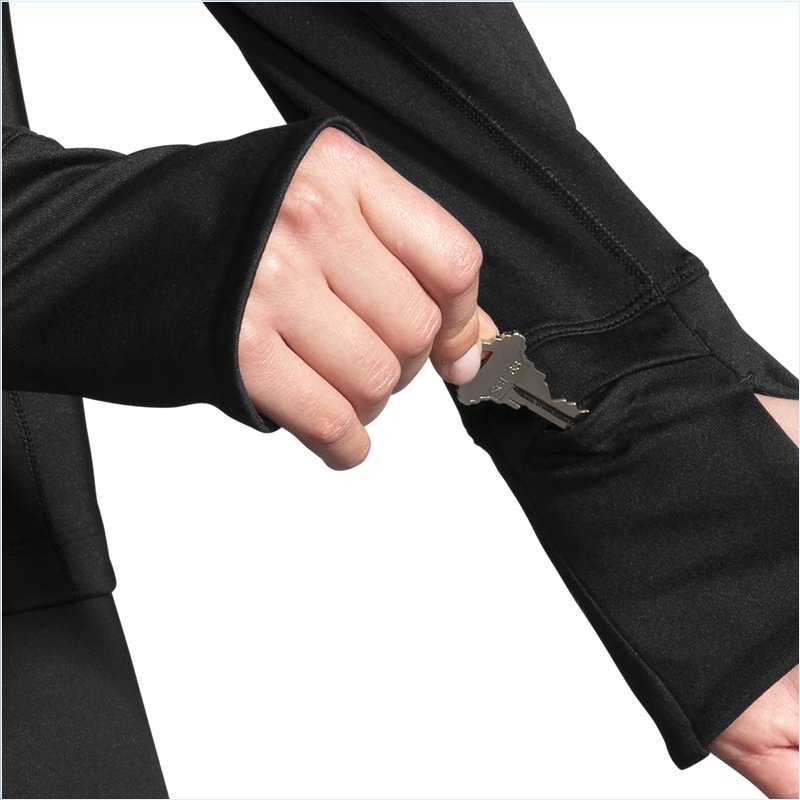  Dash 1/2 Zip : 001 Black