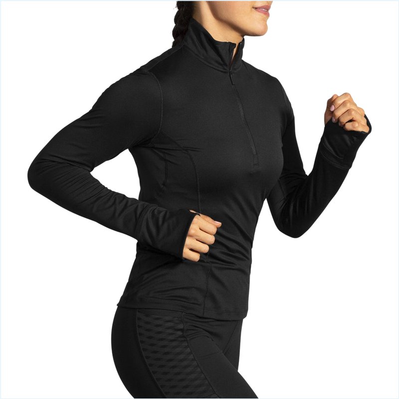  Dash 1/2 Zip : 001 Black