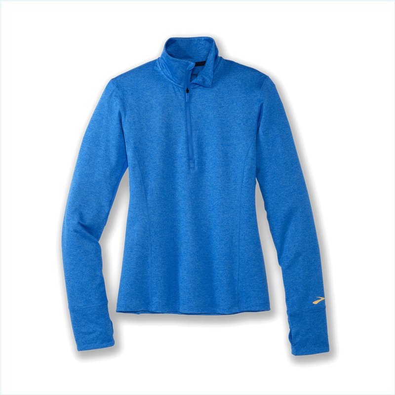  Dash 1/2 Zip : 437 Heather Blue Bolt