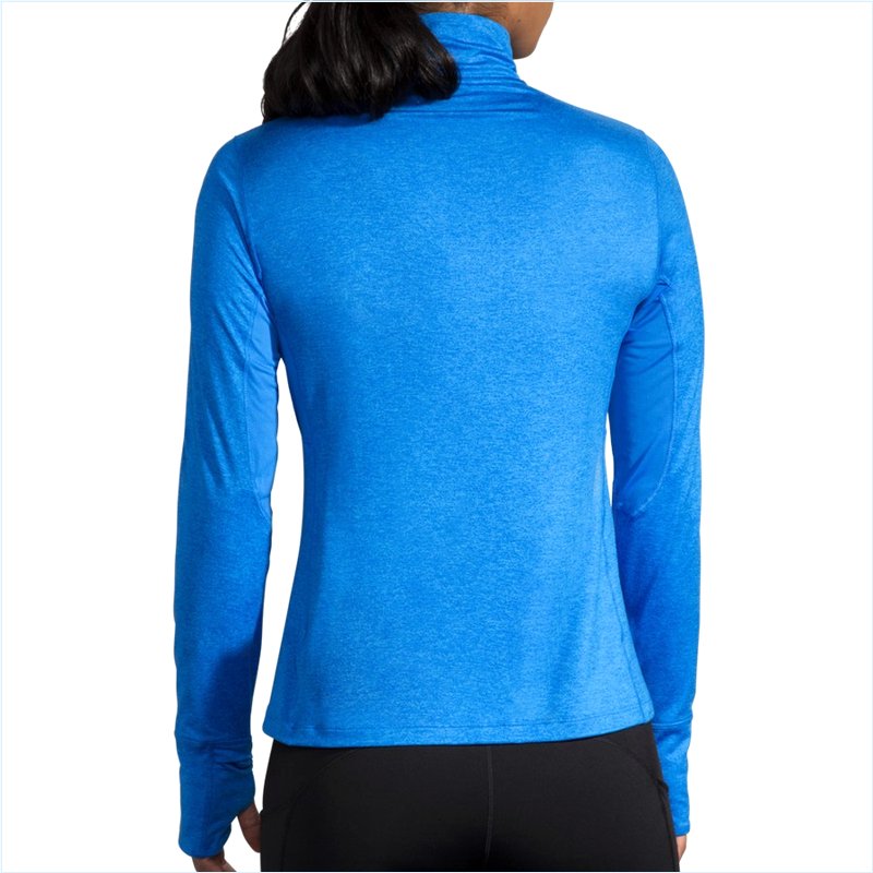  Dash 1/2 Zip : 437 Heather Blue Bolt