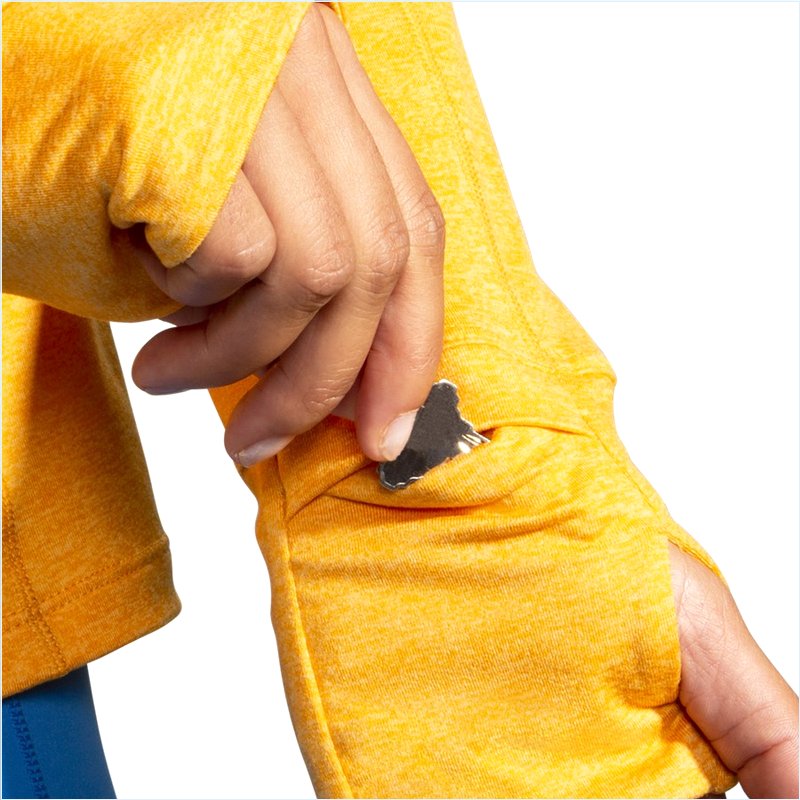  Dash 1/2 Zip : 755 Heather Saffron