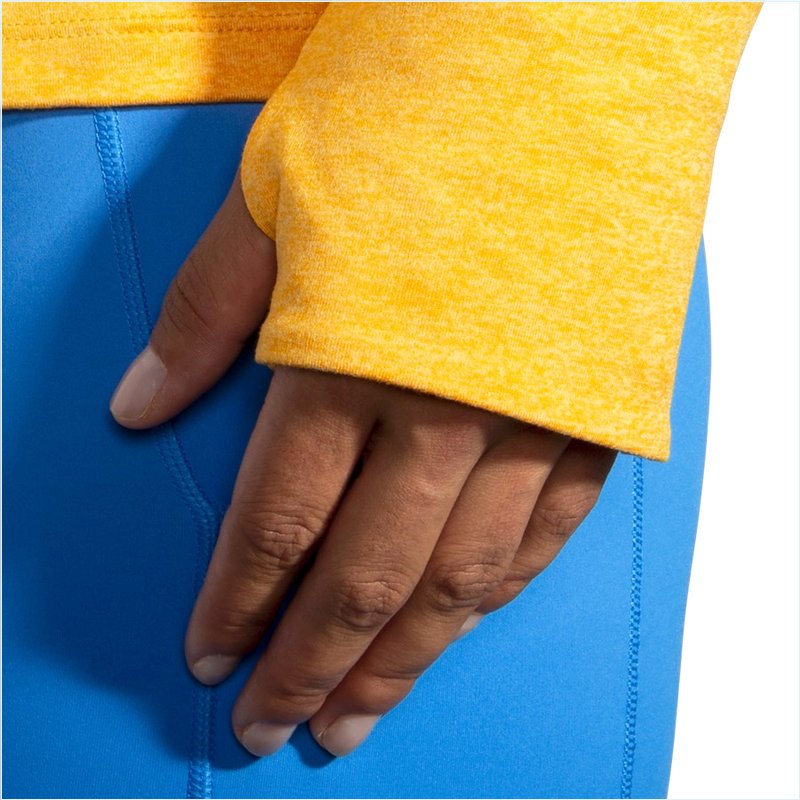  Dash 1/2 Zip : 755 Heather Saffron