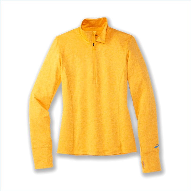  Dash 1/2 Zip : 755 Heather Saffron