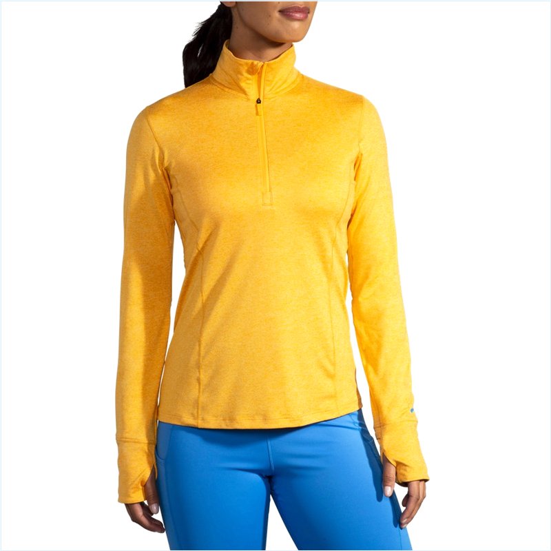  Dash 1/2 Zip : 755 Heather Saffron