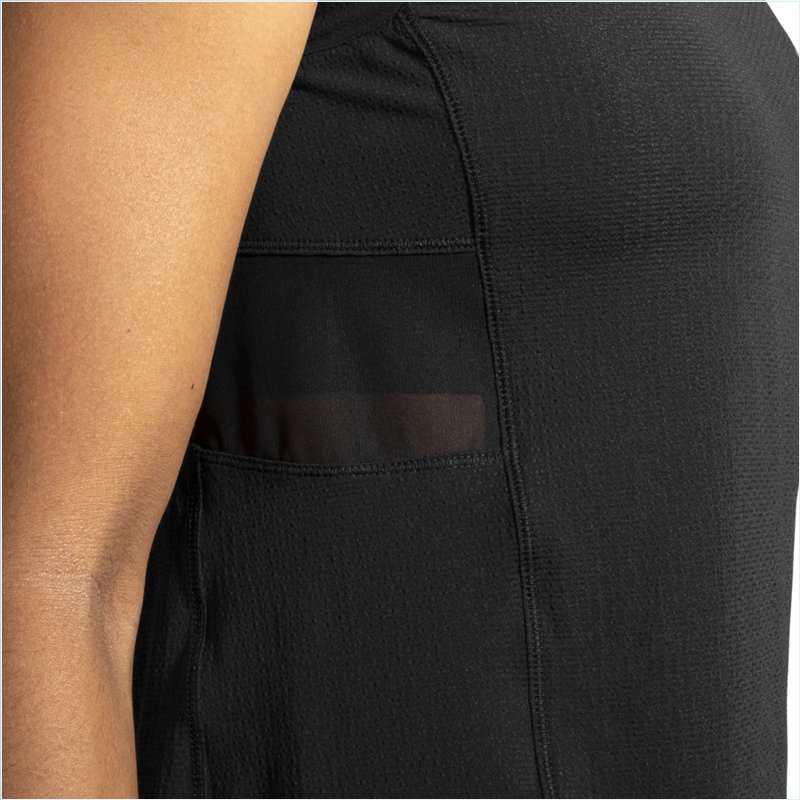  Atmosphere Sleeveless : 001 Black