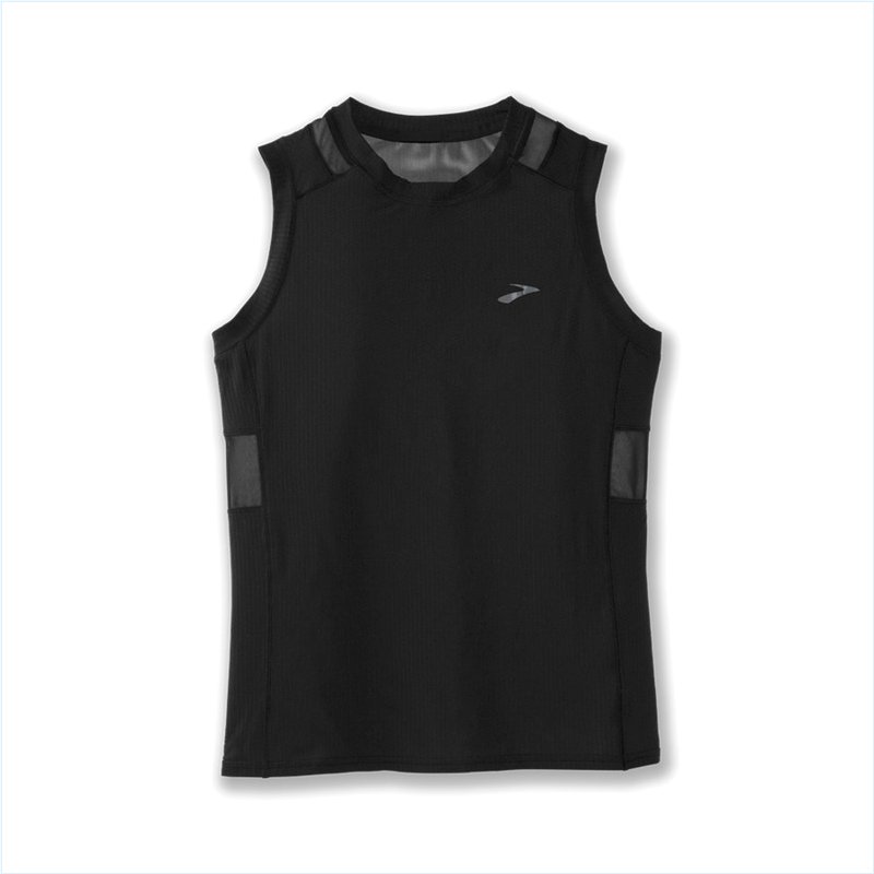  Atmosphere Sleeveless : 001 Black