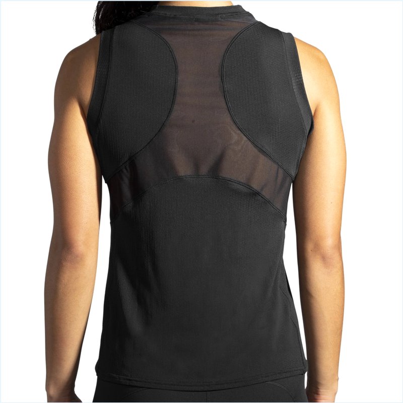  Atmosphere Sleeveless : 001 Black