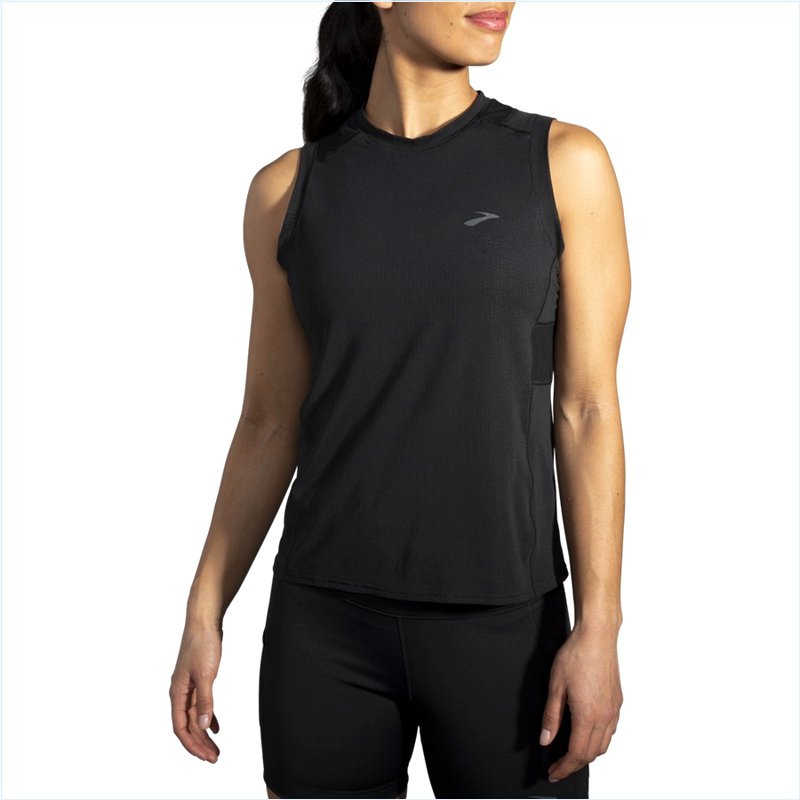  Atmosphere Sleeveless : 001 Black