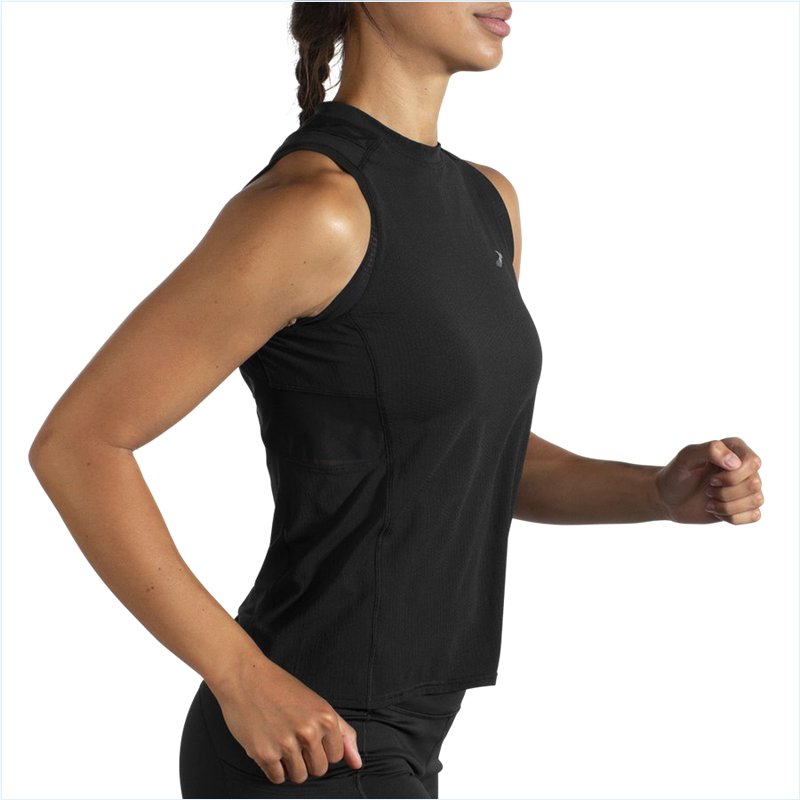  Atmosphere Sleeveless : 001 Black