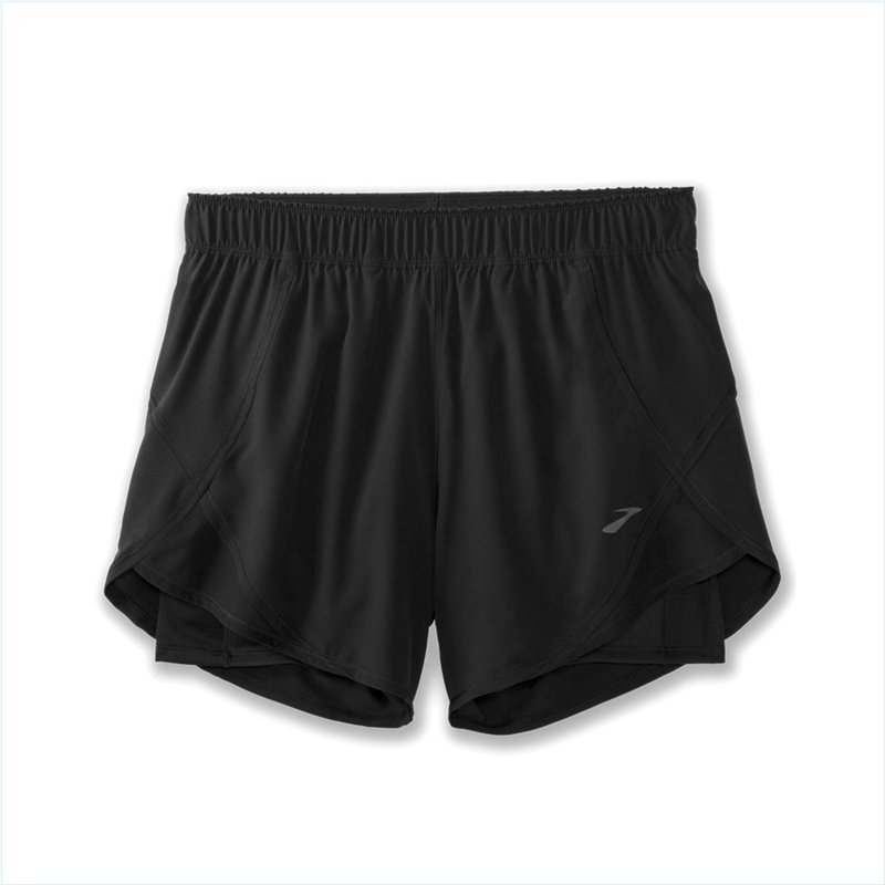  Chaser 5" 2-in-1 Short : 001 Black
