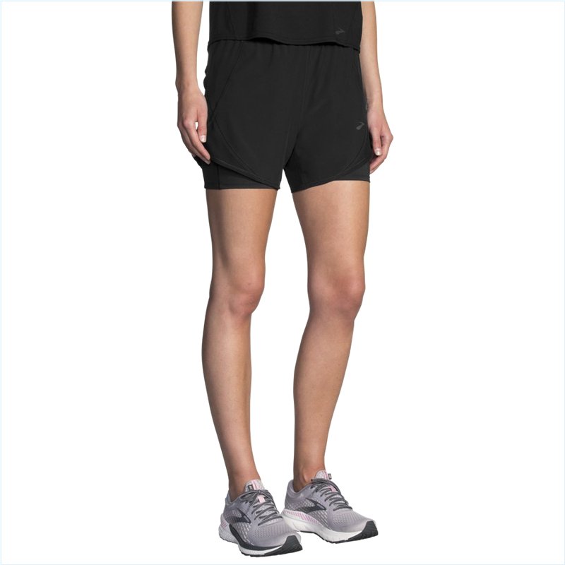  Chaser 5" 2-in-1 Short : 001 Black