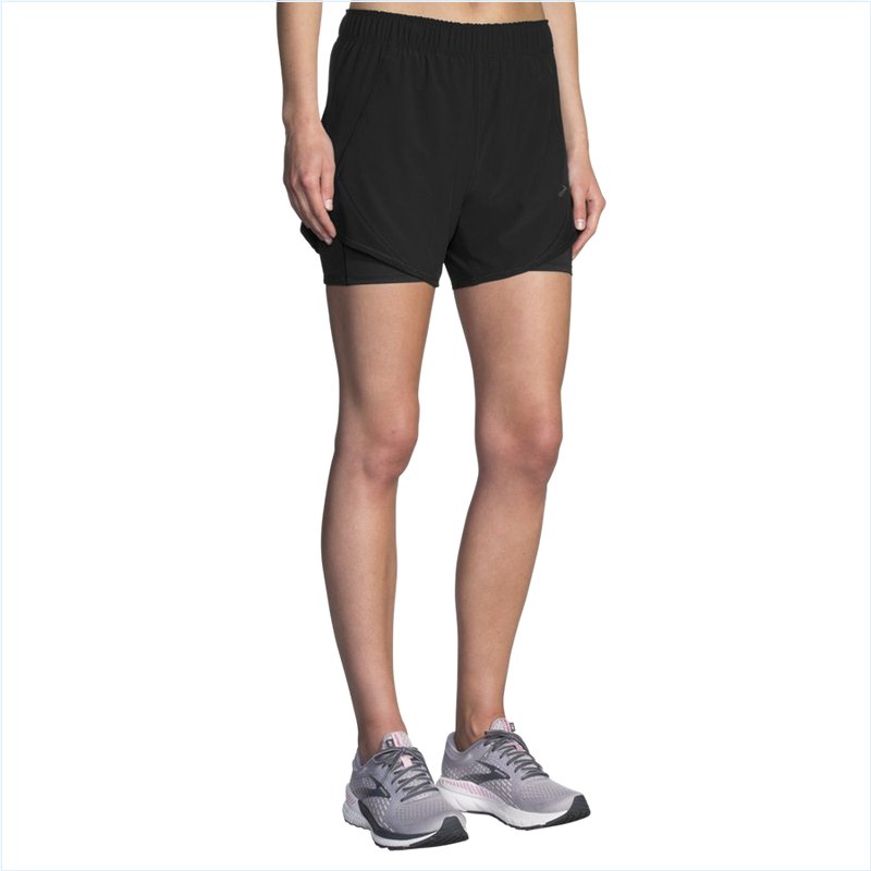  Chaser 5" 2-in-1 Short : 001 Black