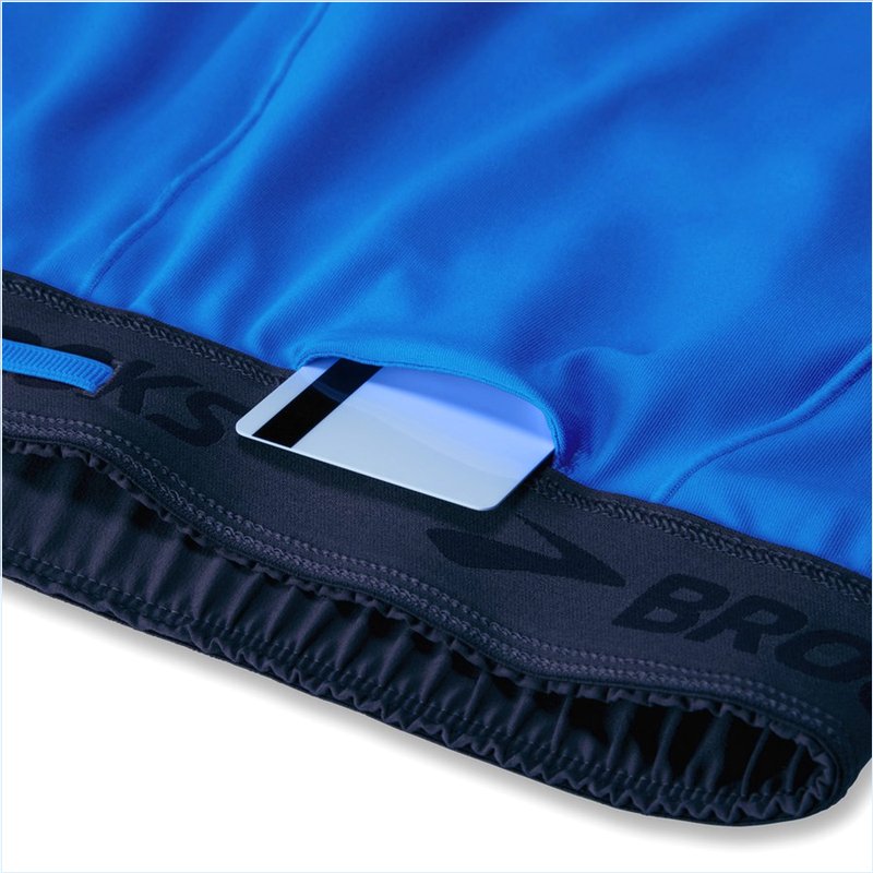  Chaser 5" 2-in-1 Short : 491 Navy/Blue Bolt