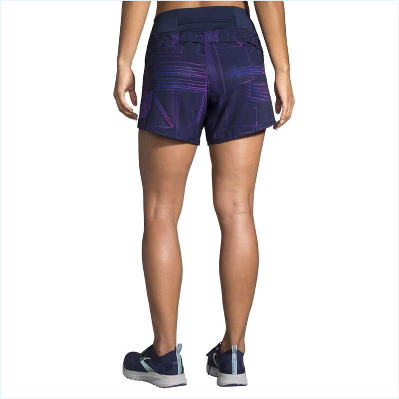  Chaser 5" Short : 436 Matrix Navy Print