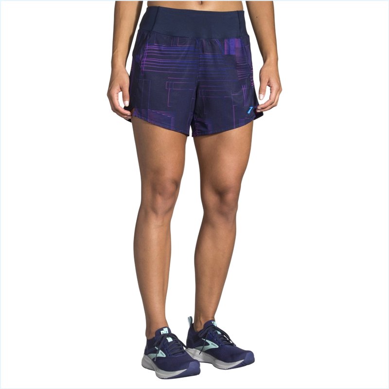 Chaser 5" Short : 436 Matrix Navy Print