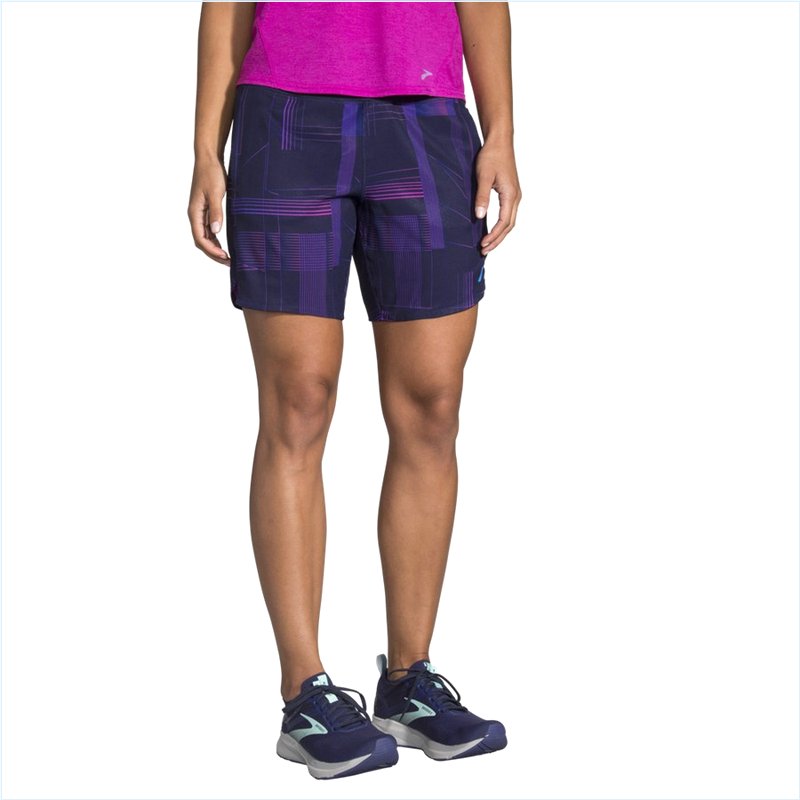  Chaser 7" Short : 436 Matrix Navy Print