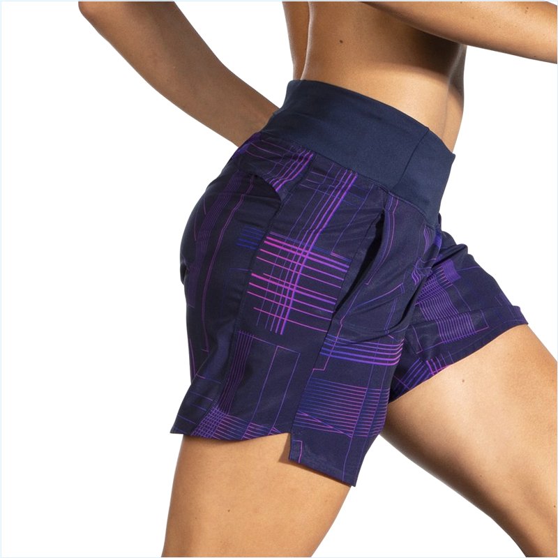 Chaser 7" Short : 436 Matrix Navy Print