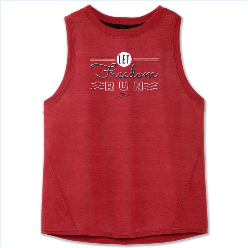  Distance Graphic Tank : Go USA