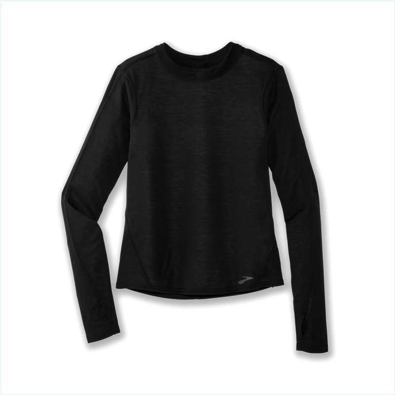  Distance Long Sleeve : 001 Black