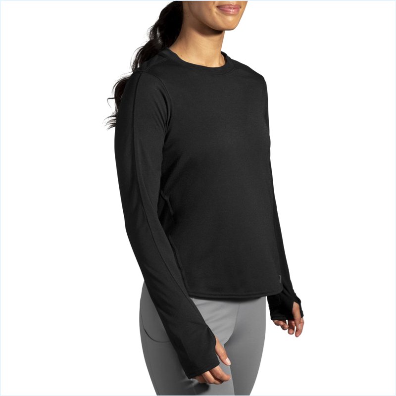  Distance Long Sleeve : 001 Black