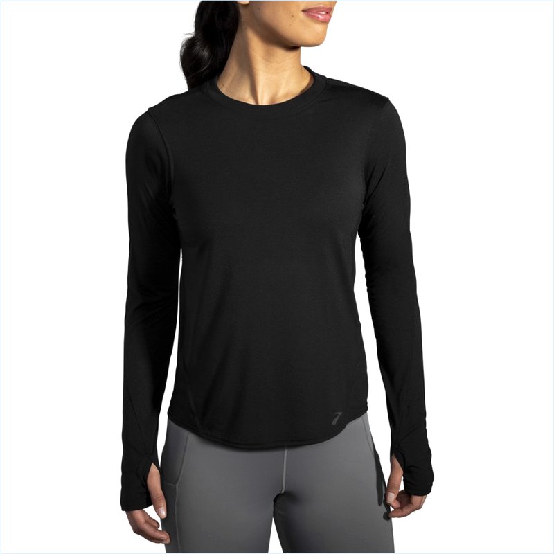  Distance Long Sleeve : 001 Black