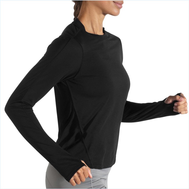  Distance Long Sleeve : 001 Black