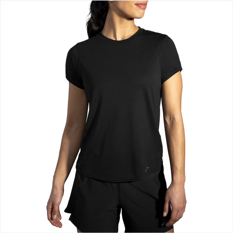  Distance Short Sleeve : 001 Black