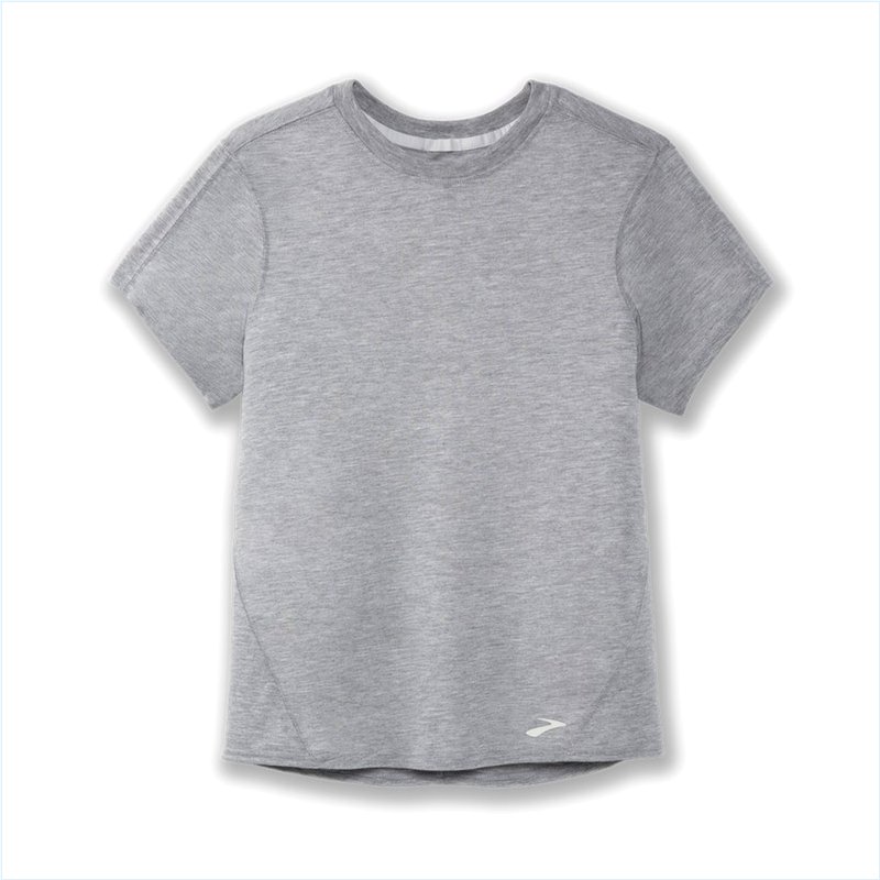  Distance Short Sleeve : 080 Heather Ash