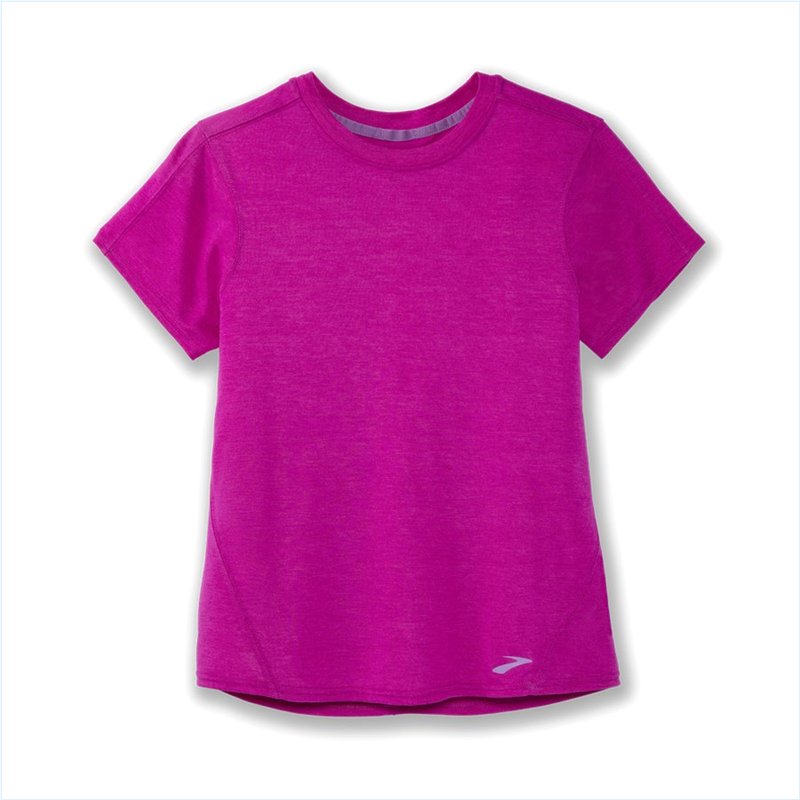  Distance Short Sleeve : 687 Heather Magenta