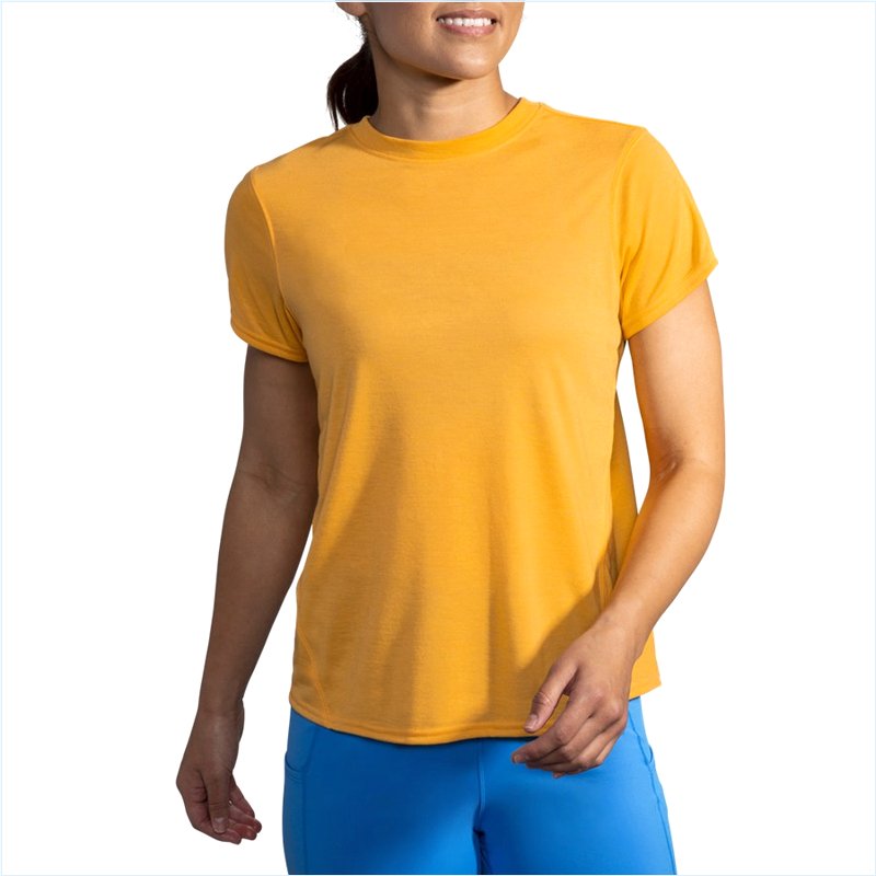  Distance Short Sleeve : 755 Heather Saffron