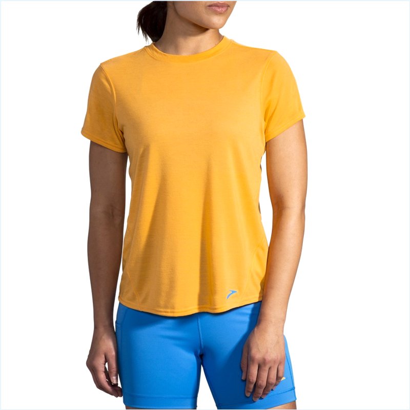  Distance Short Sleeve : 755 Heather Saffron