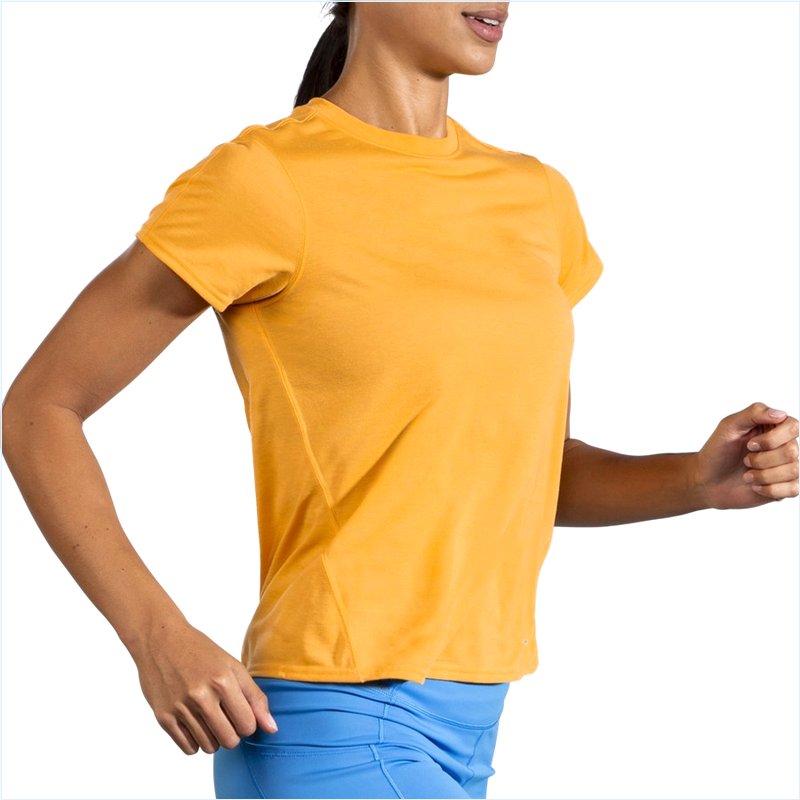  Distance Short Sleeve : 755 Heather Saffron