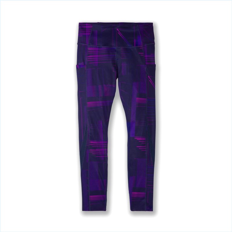  Method 7/8 Tight : 436 Matrix Navy Print