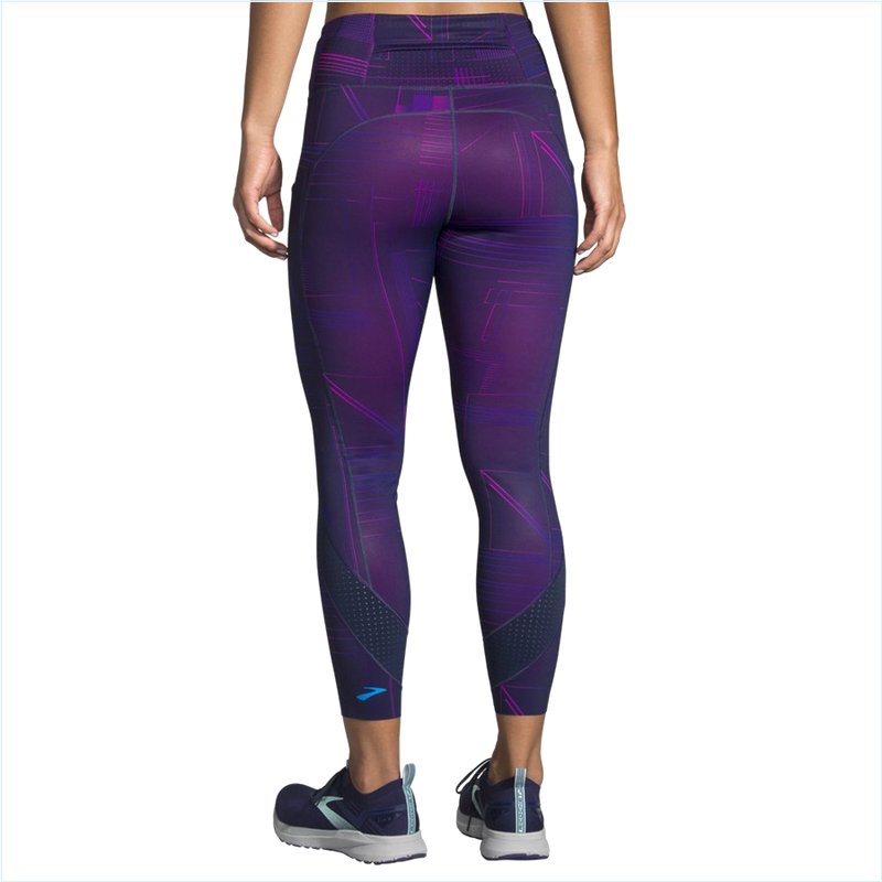  Method 7/8 Tight : 436 Matrix Navy Print
