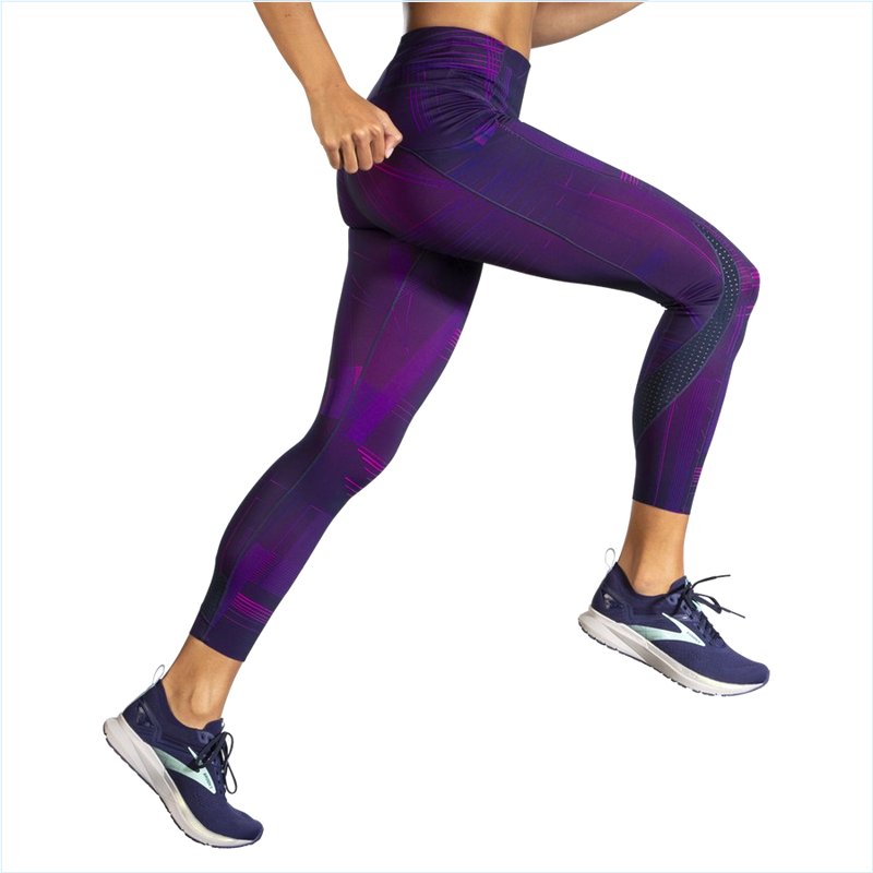  Method 7/8 Tight : 436 Matrix Navy Print