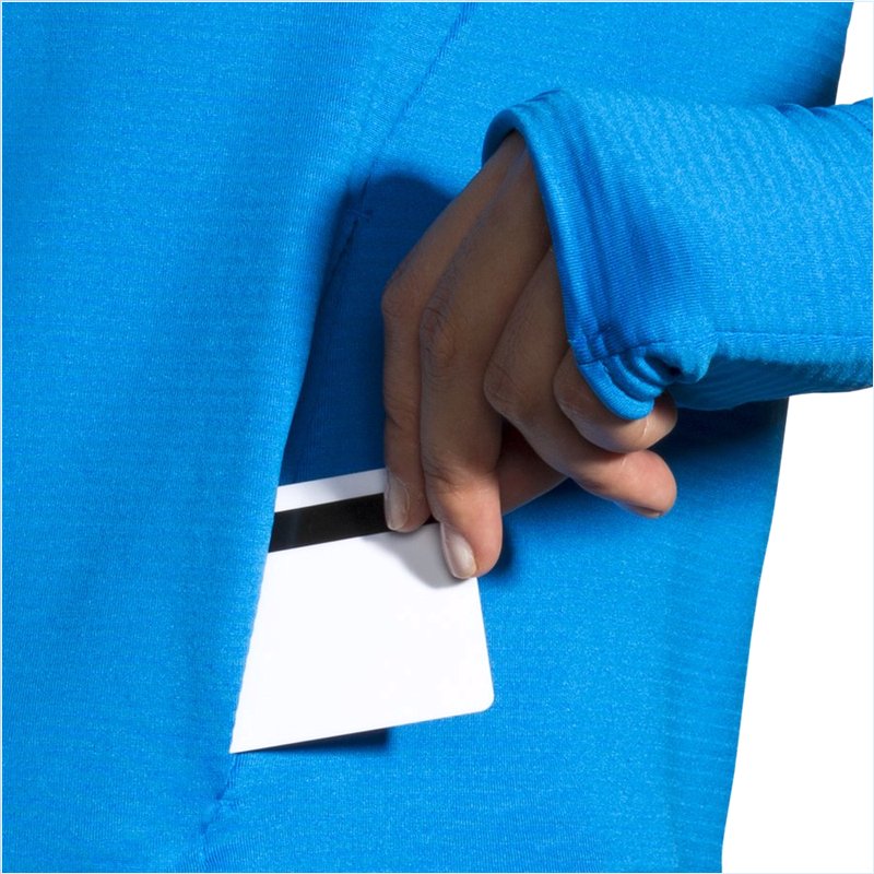  Notch Thermal Hoodie : 480 Blue Bolt