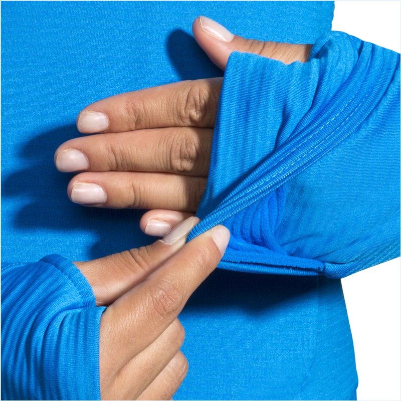  Notch Thermal Hoodie : 480 Blue Bolt